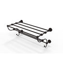 Allied Brass Waverly Place Collection 24 Inch Train Rack Towel Shelf WP-HTL-24-5-ORB