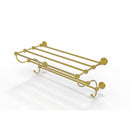 Allied Brass Waverly Place Collection 24 Inch Train Rack Towel Shelf WP-HTL-24-5-PC