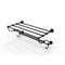 Allied Brass Waverly Place Collection 36 Inch Train Rack Towel Shelf WP-HTL-36-5-ORB