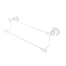 Allied Brass Washington Square Collection 18 Inch Double Towel Bar WS-72-18-WHM