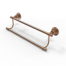 Allied Brass Washington Square Collection 24 Inch Double Towel Bar WS-72-24-BBR