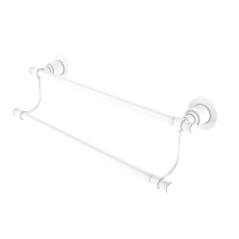 Allied Brass Washington Square Collection 24 Inch Double Towel Bar WS-72-24-WHM