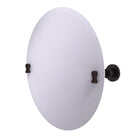 Allied Brass Frameless Round Tilt Mirror with Beveled Edge WS-90-ABZ