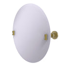 Allied Brass Frameless Round Tilt Mirror with Beveled Edge WS-90-SBR