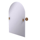 Allied Brass Frameless Arched Top Tilt Mirror with Beveled Edge WS-94-BBR