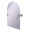 Allied Brass Frameless Arched Top Tilt Mirror with Beveled Edge WS-94-SN