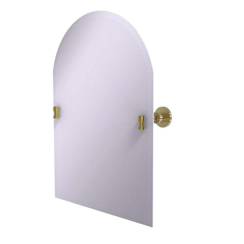 Allied Brass Frameless Arched Top Tilt Mirror with Beveled Edge WS-94-UNL