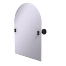 Allied Brass Frameless Arched Top Tilt Mirror with Beveled Edge WS-94-VB