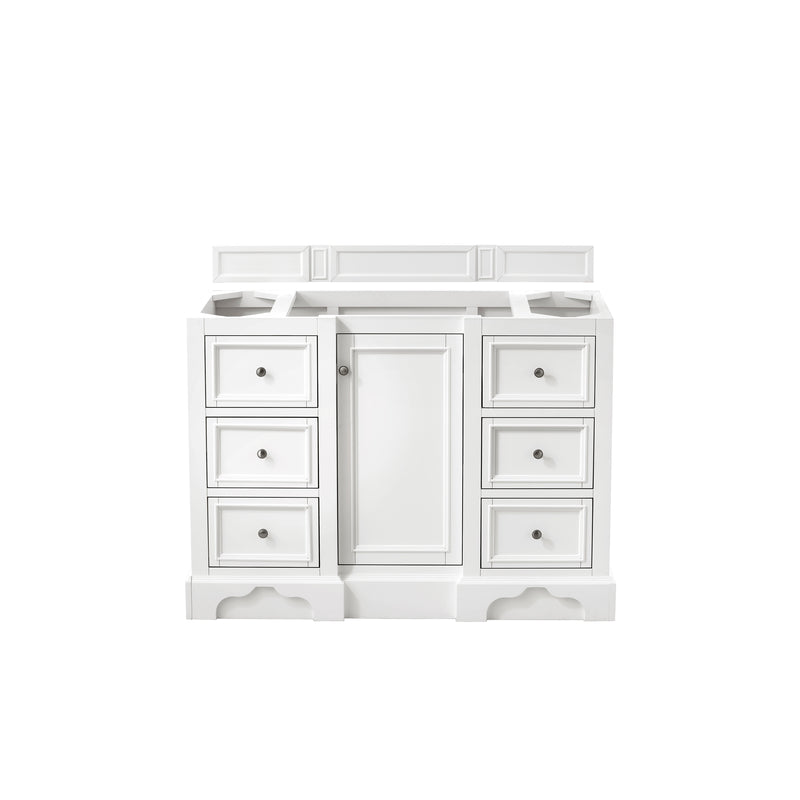 James Martin De Soto 48" Single Vanity Bright White 825-V48-BW