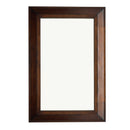 James Martin Portland 28" Rectangular Mirror Burnished Mahogany 620-M28-BNM