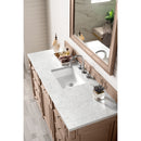 James Martin Bristol 60" Single Vanity Whitewashed Walnut with 3 cm Eternal Jasmine Pearl Quartz Top 157-V60S-WW-3EJP