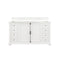 James Martin Providence 60" Double Vanity Cabinet Bright White 238-105-V60D-BW