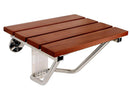 SteamSpa Teak Wood Wall Mounted Shower Seat