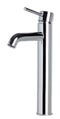 ALFI Tall Brushed Nickel Single Lever Bathroom Faucet AB1023