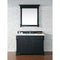 James Martin Brookfield 48" Antique Black Single Vanity with 3 cm Ethereal Noctis Quartz Top 147-114-5236-3ENC