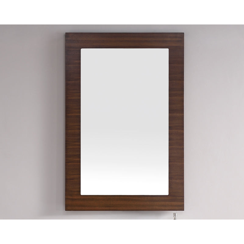 James Martin Metropolitan 30" Mirror American Walnut 850-M30-AWT