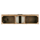 James Martin Columbia 72" Double Vanity Latte Oak 388-V72D-LTO-BN