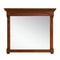 James Martin Brookfield 72" Warm Cherry Double Vanity with 3 cm Cala Blue Quartz Top 147-114-5781-3CBL