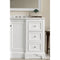 James Martin De Soto 48" Single Vanity Bright White with 3 cm Classic White Quartz Top 825-V48-BW-3CLW