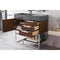 James Martin Columbia 36" Single Vanity Coffee Oak with Dusk Gray Glossy Composite Top 388-V36-CFO-BN-DGG