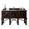 James Martin Balmoral 60" Antique Walnut Single Vanity with 3 cm Carrara Marble Top 150-V60S-ANW-3CAR