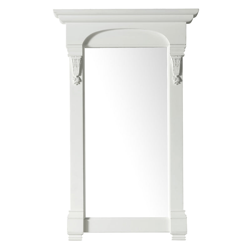 James Martin Brookfield 60" Bright White Single Vanity with 3 cm Cala Blue Quartz Top 147-V60S-BW-3CBL