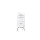 James Martin Addison 72" Double Vanity Cabinet Glossy White with 3 cm Ethereal Noctis Top E444-V72-GW-3ENC