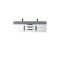 James Martin Mercer Island 59" Double Vanity Glossy White Matte Black with Dusk Gray Glossy Composite Top 389-V59D-GW-MB-DGG