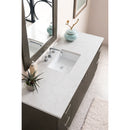 James Martin Metropolitan 60" Single Vanity Silver Oak with 3 cm Eternal Jasmine Pearl Quartz Top 850-V60S-SOK-3EJP