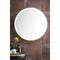 James Martin Cirque 24" Mirror Glossy White 933-M24-GW