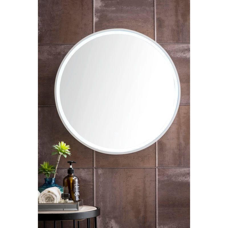 James Martin Cirque 24" Mirror Glossy White 933-M24-GW