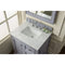 James Martin De Soto 30" Single Vanity Silver Gray with 3 cm Carrara Marble Top 825-V30-SL-3CAR