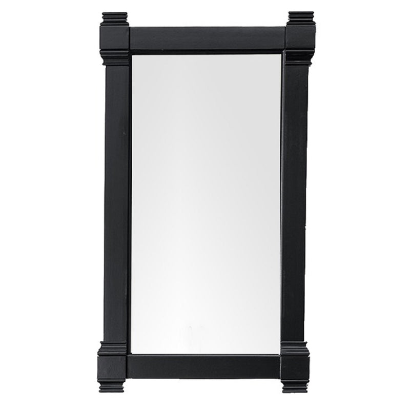 James Martin Brittany 30" Single Vanity Black Onyx with 3 cm Gray Expo Quartz Top 650-V30-BKO-3GEX