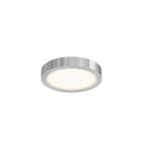 Dals Lighting 6" Round Indoor and Outdoor LED Flush Mount CFLEDR06-CC-SN