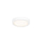 Dals Lighting 6" Round Indoor and Outdoor LED Flush Mount CFLEDR06-CC-WH