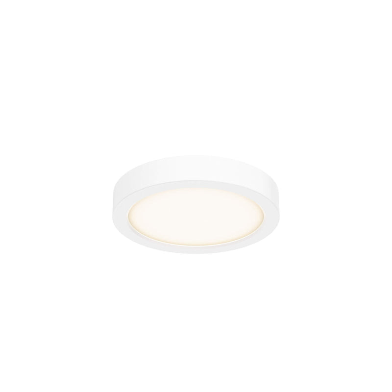 Dals Lighting 6" Round Indoor and Outdoor LED Flush Mount CFLEDR06-CC-WH