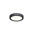 Dals Lighting 6" Round Indoor and Outdoor LED Flush Mount CFLEDR06-CC-BK