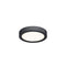 Dals Lighting 6" Round Indoor and Outdoor LED Flush Mount CFLEDR06-CC-BK