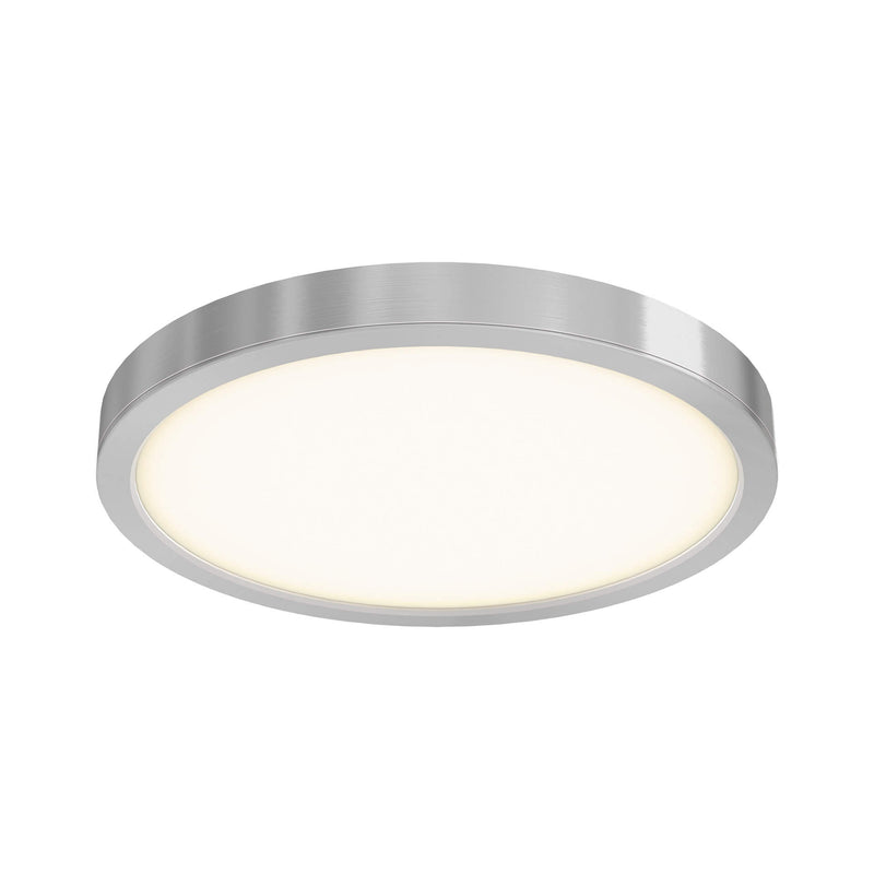 Dals Lighting 14" Round Indoor and Outdoor LED Flush Mount CFLEDR14-CC-SN