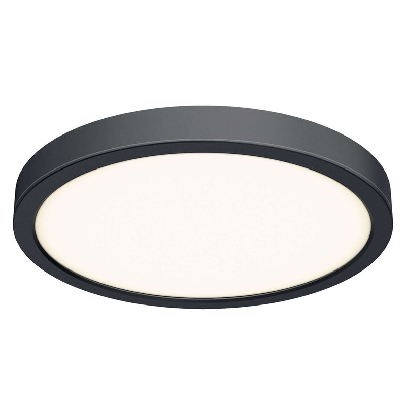 Dals Lighting 18" Round Indoor and Outdoor LED Flush Mount CFLEDR18-CC-BK
