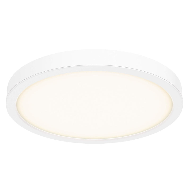 Dals Lighting 18" Round Indoor and Outdoor LED Flush Mount CFLEDR18-CC-WH