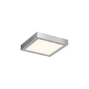 Dals Lighting 6" Square Indoor and Outdoor LED Flush Mount CFLEDSQ06-CC-SN