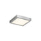 Dals Lighting 6" Square Indoor and Outdoor LED Flush Mount CFLEDSQ06-CC-SN