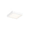 Dals Lighting 6" Square Indoor and Outdoor LED Flush Mount CFLEDSQ06-CC-WH