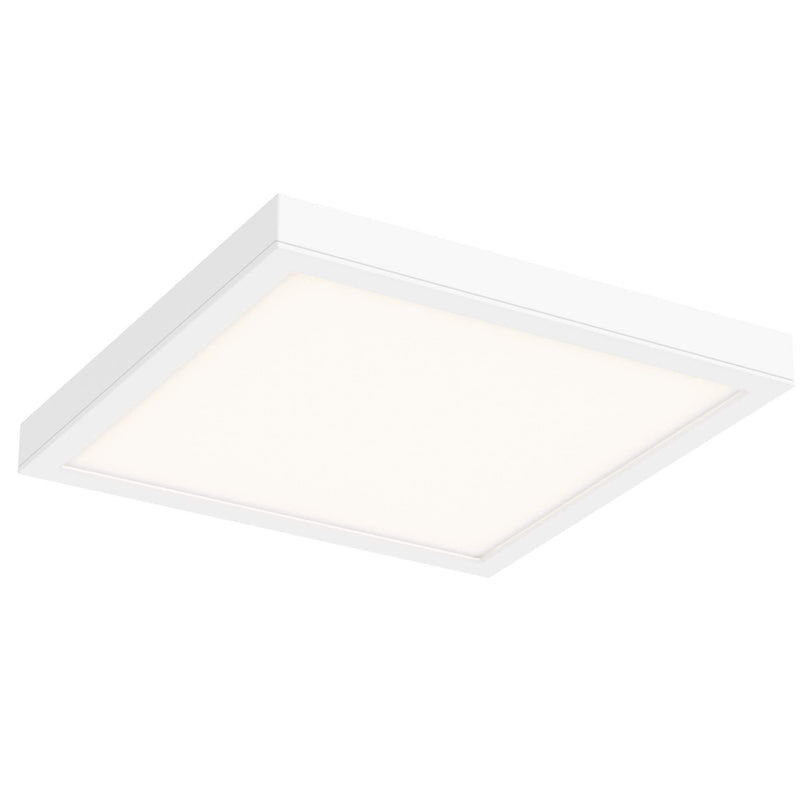 Dals Lighting 14" Square Indoor and Outdoor LED Flush Mount CFLEDSQ14-CC-WH
