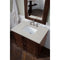 James Martin Portland 36" Single Vanity Burnished Mahogany with 3 cm Eternal Serena Quartz Top 620-V36-BNM-3ESR