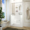 MediTub Walk-In 31" x 40" Right Drain White Soaking Walk-In Bathtub
