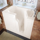 MediTub Walk-In 26" x 46" Right Drain Biscuit Whirlpool Jetted Walk-In Bathtub