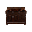 James Martin Brookfield 48" Single Cabinet W/ Drawers Burnished Mahogany 147-114-5266