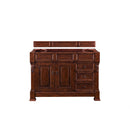 James Martin Brookfield 48" Warm Cherry Single Vanity with 3 cm Galala Beige Top 147-114-5286-3OGLB